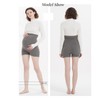 [kanesuki] Belly Band Pants, Pregnant Women, Maternity Pants, Fluffy, Warm,