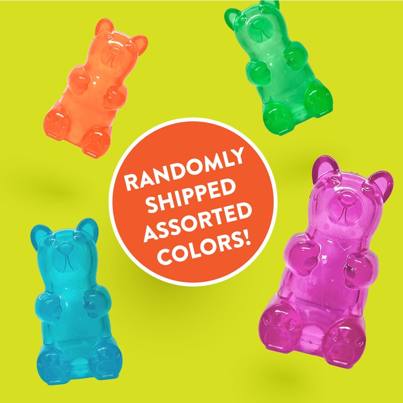 Spunky pup Spunky Bear Interactive Squeaky Dog Toys - Gummy