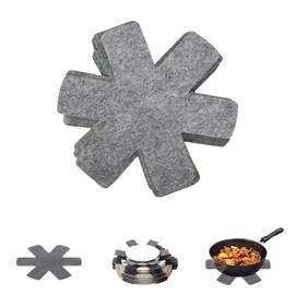 Pan Protector - Pan Protection Underlay, Felt Coaster for Pot, Pans Stacking Protection - Felt Pan Protector for Kitchen (26 cm Extra Thick Pot Coasters Pack of 10)
