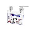 Marketing Holders 5.5"w x 3.5"h Sign Holder Display Advertisement Flyer