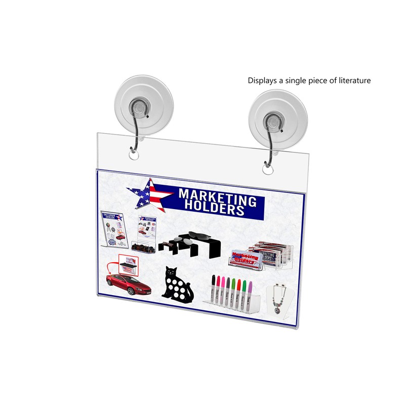 Marketing Holders 5.5"w x 3.5"h Sign Holder Display Advertisement Flyer