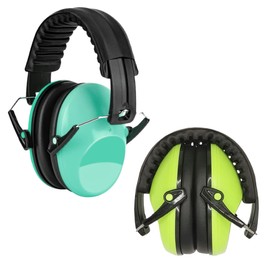 Beedove Noise Cancelling Headphones for Kids 2 Pack, 27dB SNR Foldable & Adjustable Kids Ear Muffs Hearing Protection, Noise Blocking Children Earmuffs for Shooting, Concerts,Fireworks