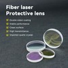 Hgnova 15 Pcs Laser Protective Lens D18*2mm for 1000-3000w 4