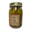 Amish Homemade Style Pickled Okra With Fabric Toppers 2/16 Oz.