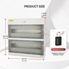 Mollom 36 Way Power Distribution Box with Bus Bars and