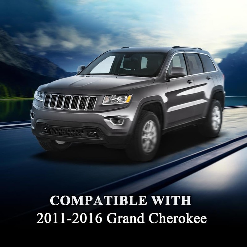 G-PLUS Fender Flares Compatible With Jeep Grand Cherokee 2011-2016, Front