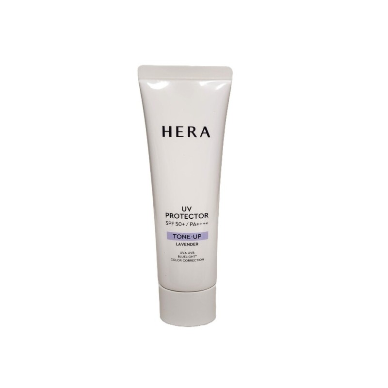 UV프로텍터 HERA/Tone Up/Lavender/Sunscreen Cream/SPF50+/PA++++/50ml/3Pcs-Transparent/Wrinkle/Whitening/UV Prote