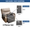 Eismodra Armchair Cover, Armchair Cover for Relaxing Chair, Non-Slip Armchair