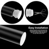 Auvotuis 50Pcs White Plastic Round Hole Plugs, 3/8Inch (10mm) Flush