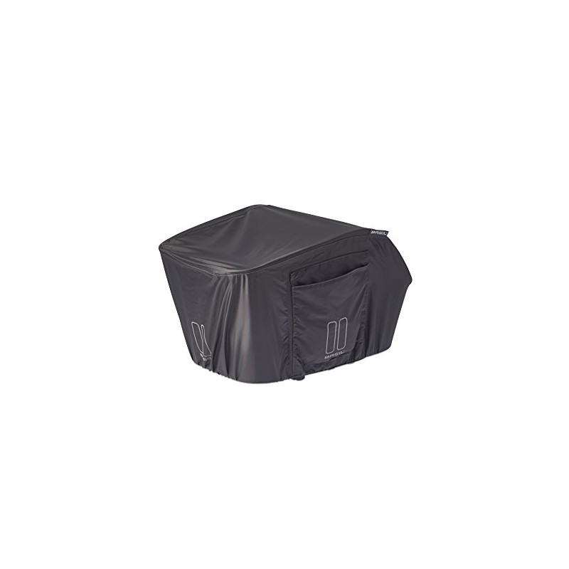 Basil - Keep Dry L Rain Cover, Waterproof, Grey, Rattan,