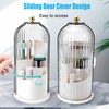 Concealed Toothbrush Holder, Rotating Bathroom Organizer Countertop, Toothbrush Holders with