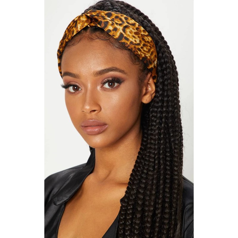 Apanphy® Yoga Sport Hair Band Hair Scarf Headband Classic Leopard