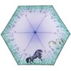Knirps children's compact umbrella with reflective trim., Wild Horses