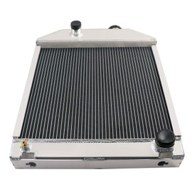 ECMRAD 4-Row Tractor Radiator Compatible for Ford/New Holland 2000 2600 3000 3600 4000 4450 OEM#C7NN8005H