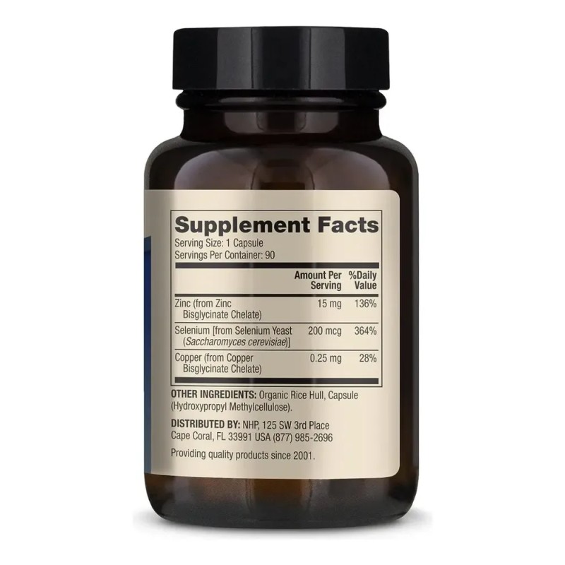Dr Mercola Zinc Y Selenium X90 Capsulas