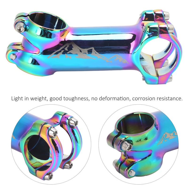 17° Bicycle Handlebar Stem Corrosion Resistance Mountain Bike Aluminum Alloy