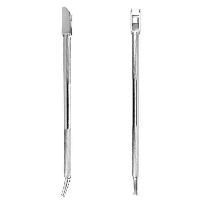 QWORK Square Head Carbon-Steel Combination Winch Bar, Non-Slip Handle for