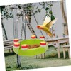 Kisangel Elegant Design 1 Set Hanging Bird Feeder Tray Hummingbird