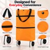 Foldable Shopping Bag for Grocery Runs – Large-Capacity Polyester Tote