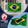 Anley Rip-Proof Technology Double Sided 3-Ply Brazil Flag 3x5 Foot
