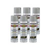 Rust-Oleum 7581838-6PK Professional High Performance Enamel Spray Paint, 15 oz,