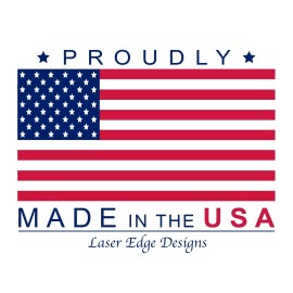 Laser Edge Designs Mountains Compass RV Camping Overlanding 4x4 Truck Aluminum License Plate Jeep