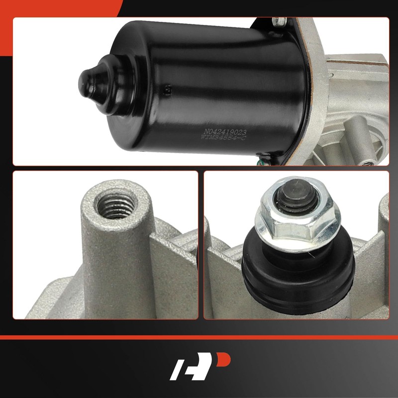 A-Premium Front Windshield Wiper Motor Compatible with Land Rover Range