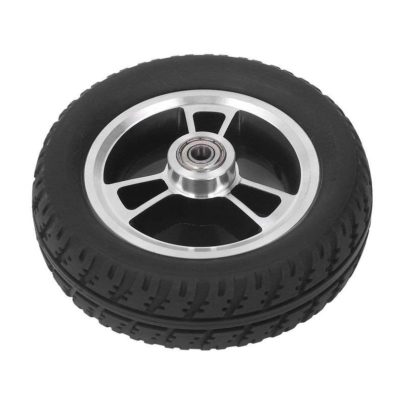 6in Wheelchair Wheel Light Sturdy Aluminum Alloy Hub Quiet Anti