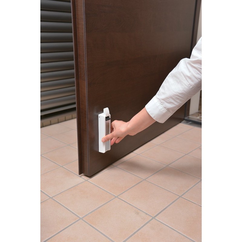 Seiei 17670 Porte Door Stopper, Functional Packaging, White