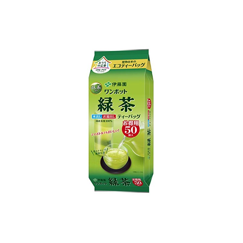 Itoen One Pot Green Tea with Matcha (Eco Tea Bag),