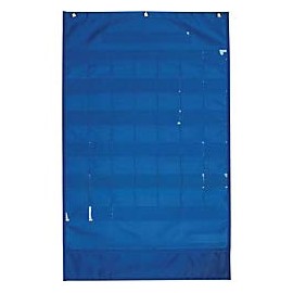 Pacon Calendar & Weather Pocket Chart, Blue, 23-3/4" x 38", 1 Chart