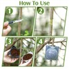 Threehoney 30 Pcs Air Layering Propagation Kit Reusable Half Black
