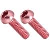 Foglia (foguria) Aluminum Bolts Set m5x18 mm Pink