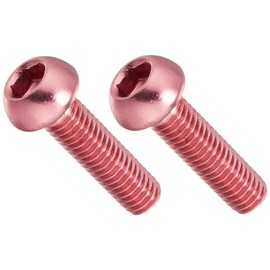 Foglia (foguria) Aluminum Bolts Set m5x18 mm Pink
