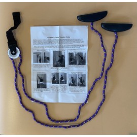 Therapist’s Choice® Shoulder Pulley, Over The Door: includes Basic Exercise Guide (Purple)
