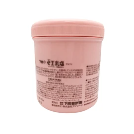Shimotori Bee Garden Lower Bird Queen Milk Salt α Massage Salt (with Royal Jelly), 21.2 oz (600 g)