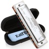 East Top 10 Holes 20 Tones 008K Diatonic Harmonica Key