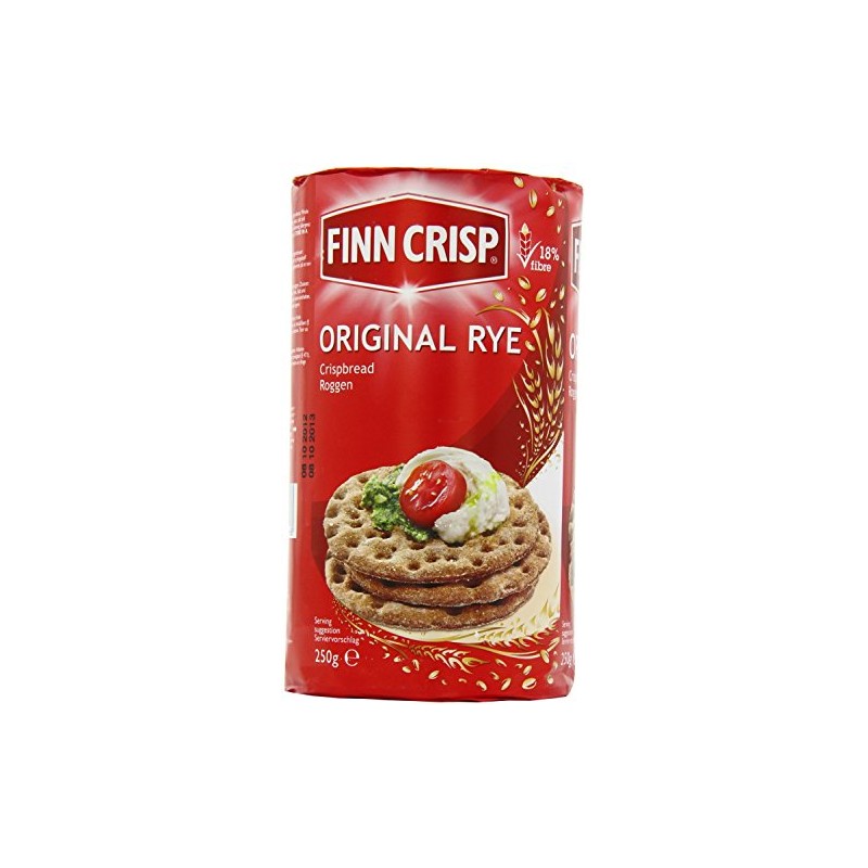(12 PACK) - Finn Crisp - Orig Rye Crispbread |