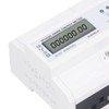 3 Phase 4 Wire Electronic Energy Meter 35mm DIN Rail