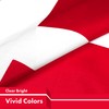 USA American & Denmark Danish Flags 3x5 FT Combo Printed