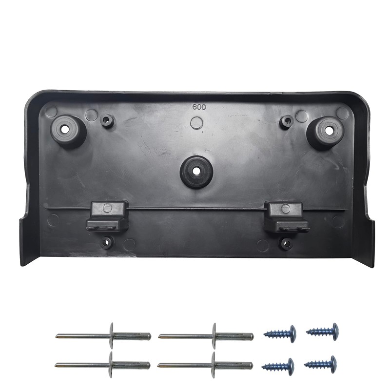 GZVKE Front License Plate Frame Mounting Bracket Tag Holder Textured