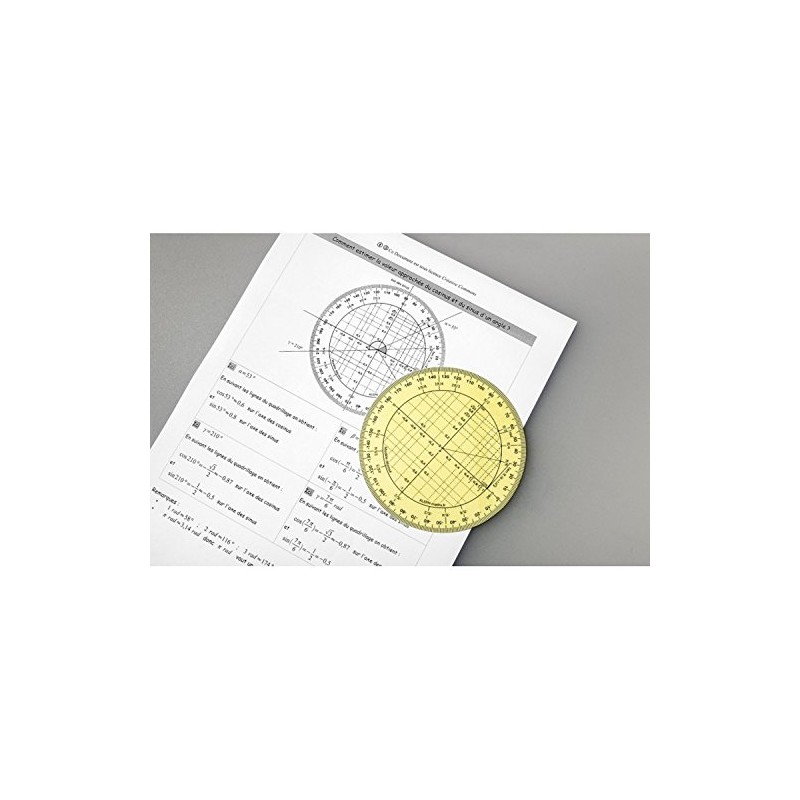 Aleph Trigonometric Disc Circular Protractor
