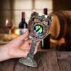 ZONSUSE Dragon Eye Goblet, Medieval Wine Goblet, Gothic Dragon Eyes