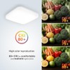 BrightFly LED Square Ceiling Light, 2300LM 20W, 3CCT (3000K/4000K/6500K) Bathroom