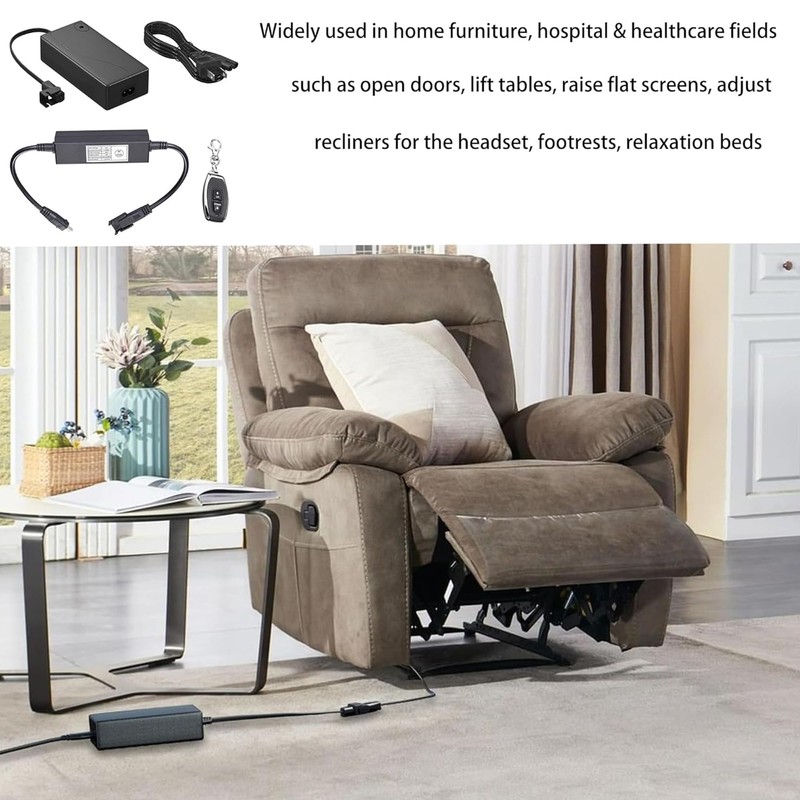 AWINLI Linear Actuator Controller,Forward and Reverse Remote Control Switch,DC24V Remote