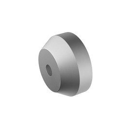 45 Record Adapter for Turntable 45 RPM Record Player for 7 Inch Vinyl Record Players Turntables Accessories Solid Aluminum Dome (Silver)