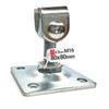 Gate Hinge Adjustable Galvanised Gate Hinges with Mounting Plate 80