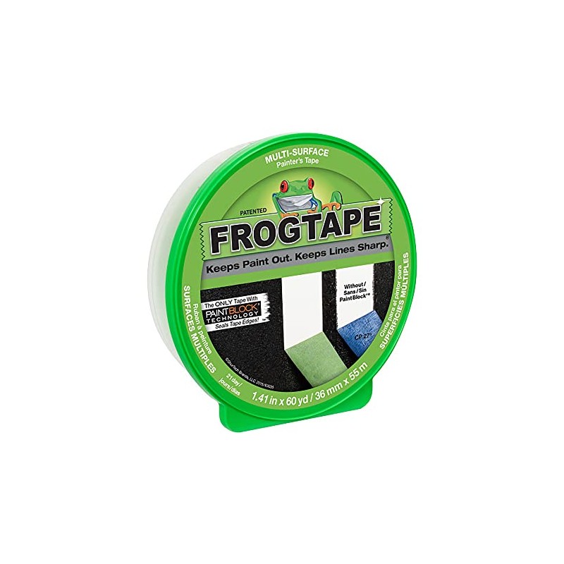 FROGTAPE CF 120 Painter's Tape, Multi-Surface with PAINTBLOCK, 36mm x