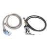 Shampoo Bowl Faucet 70cm Pipe 120cm Soft Hose Shampoo Bed