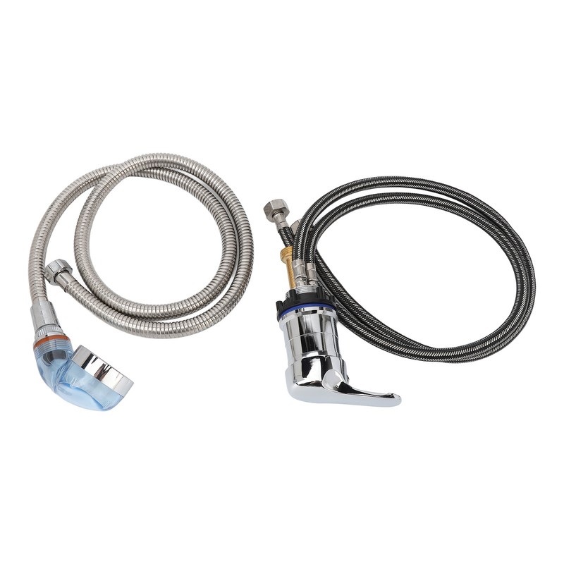 Shampoo Bowl Faucet 70cm Pipe 120cm Soft Hose Shampoo Bed